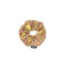 Art deco recycled hair scrunchies - assorted